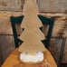 PEPPERMINT SQUARE XL GINGERBREAD CHRISTMAS TREE