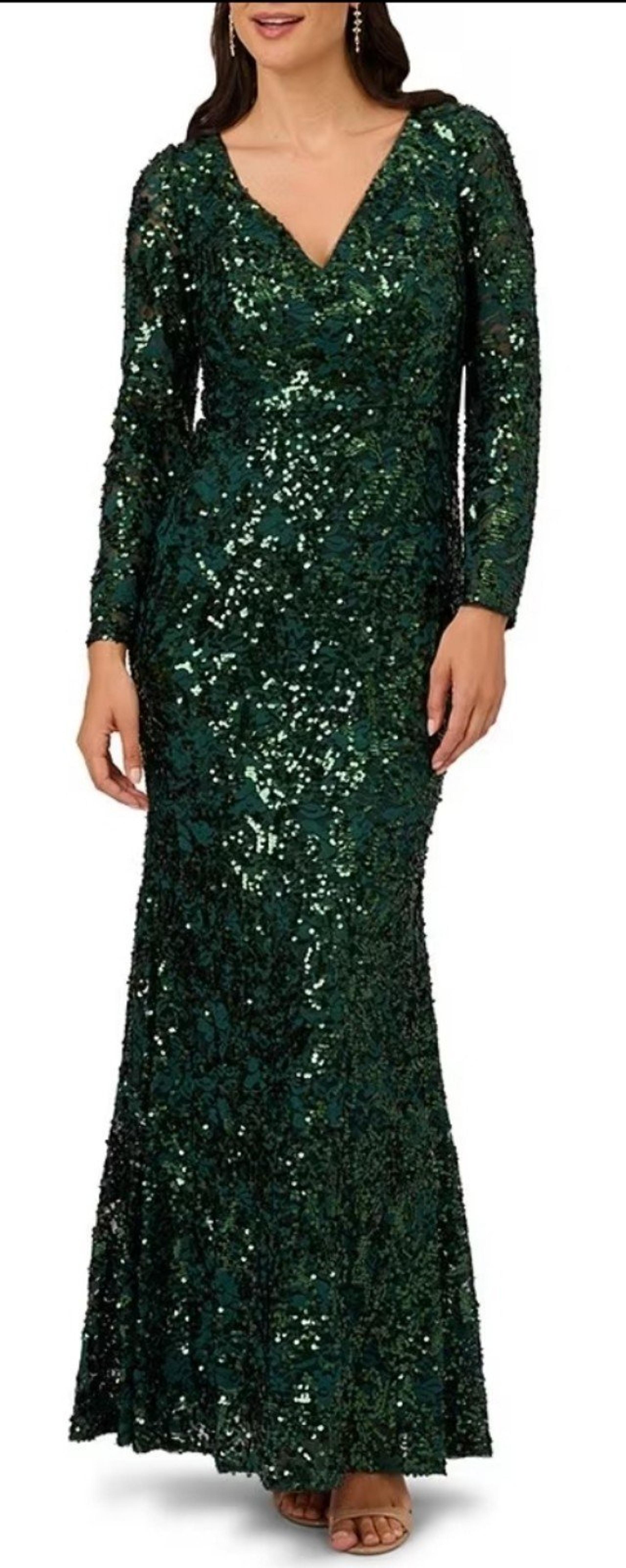 Adrianna Papell
Stretch Sequin Lace Dress