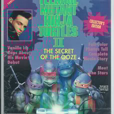 TEENAGE MUTANT NINJA TURTLES II Magazine Sealed COLLECTOR ED w Jello-O Man Comic