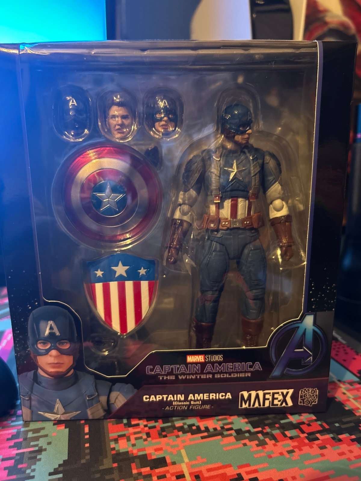 Mafex captain America