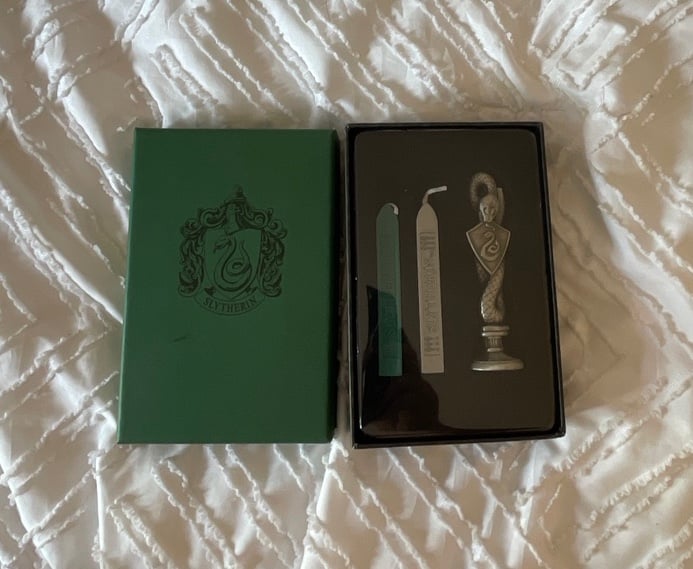 Harry Potter slytherin wax stamp seal kit