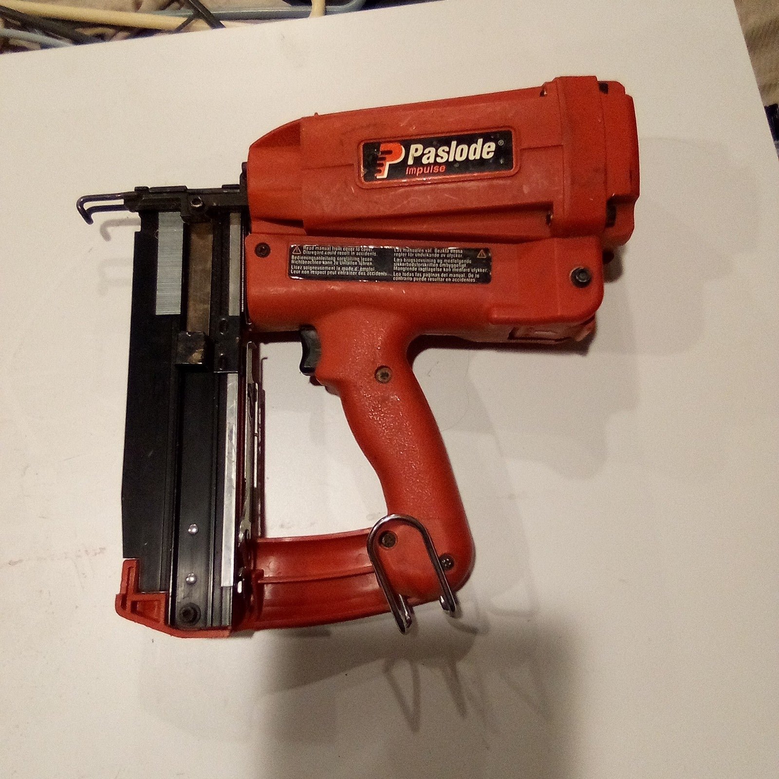 Paslode cordless nail gun