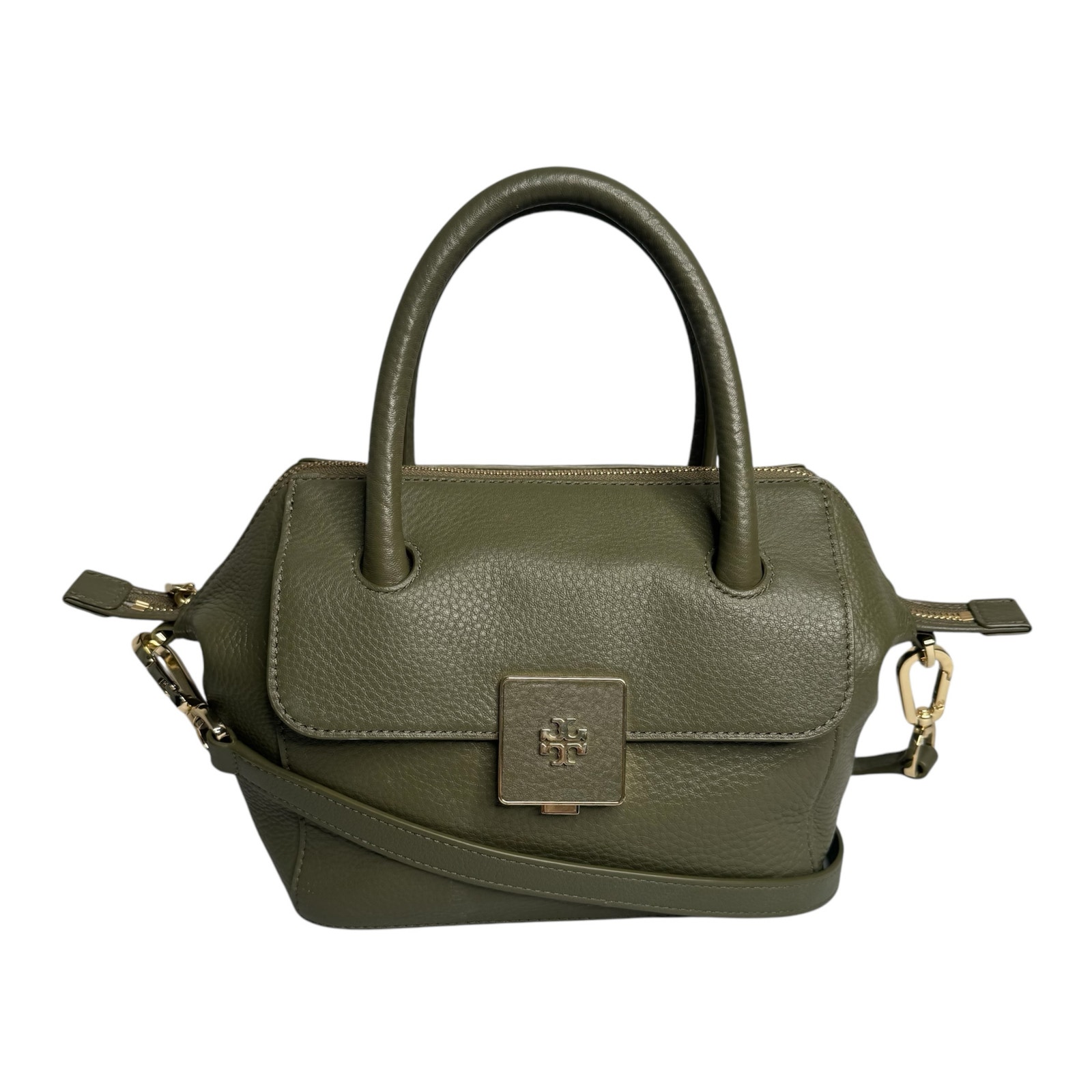 Tory Burch Clara Medium Crossbody Bag in Olive