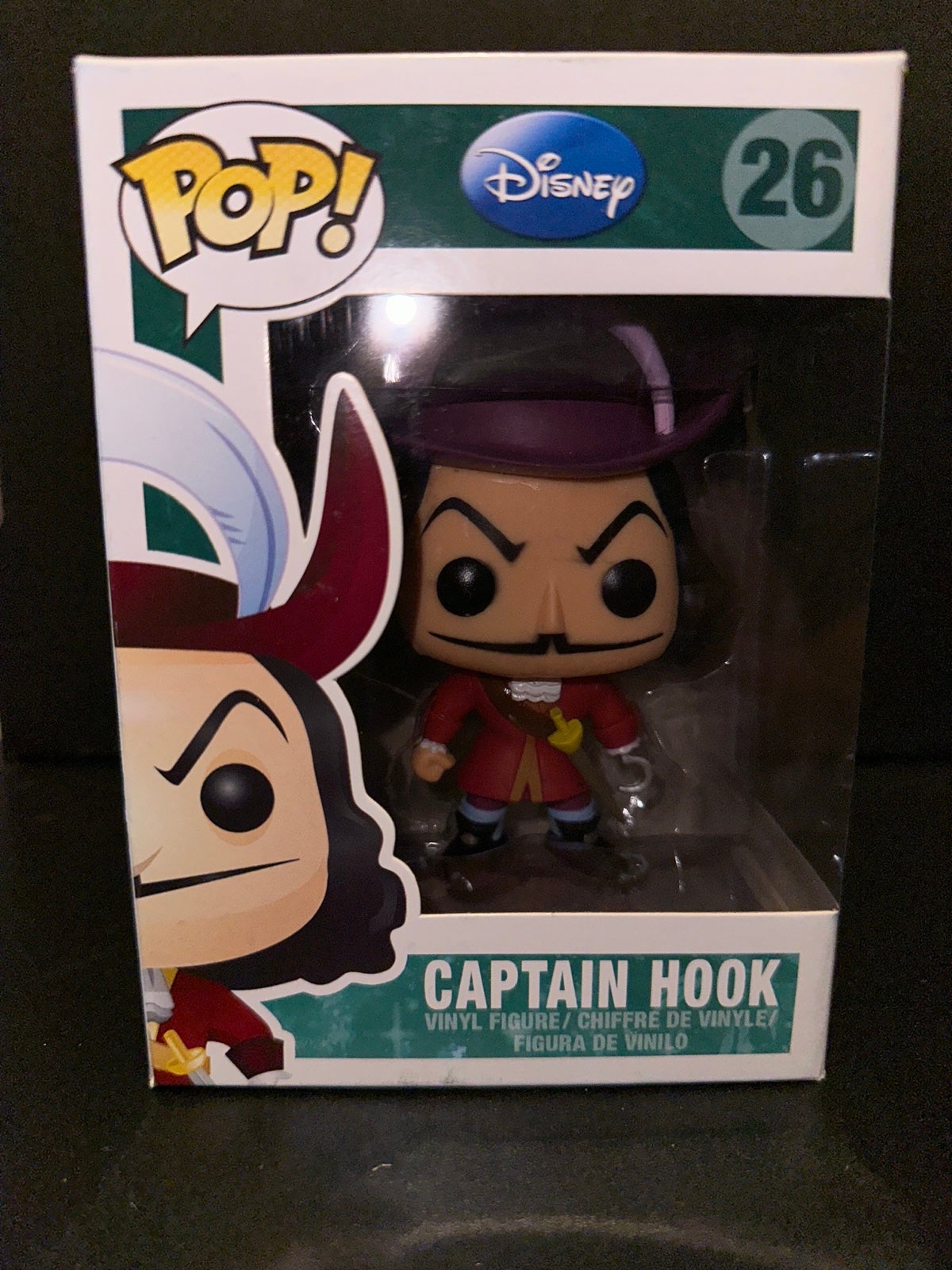 Funko Pop Disney Captain Hook Original
