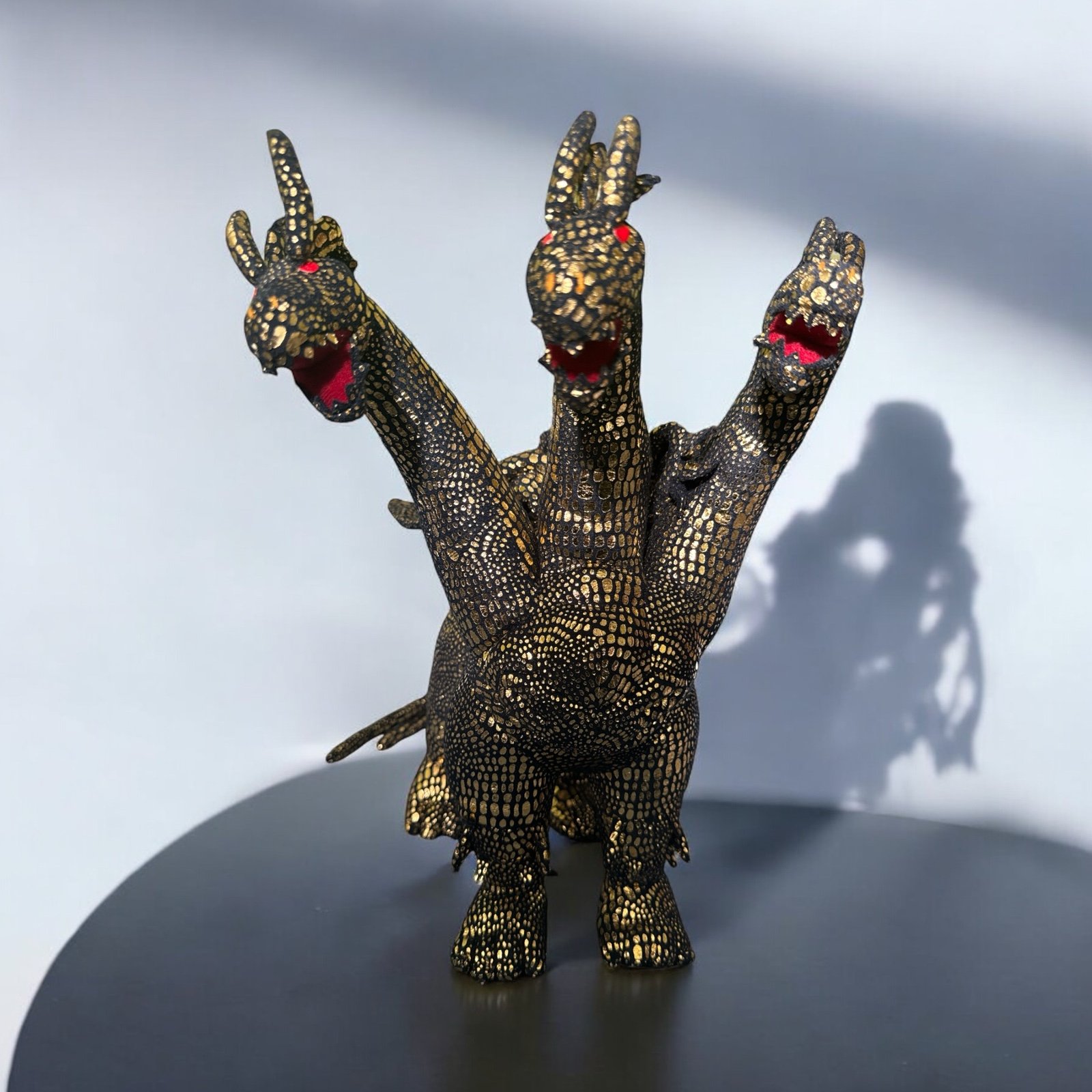 Toy Vault KAIZER GHIDORAH 13” Plush GODZILLA RARE