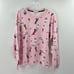 PJ Salvage Women's Woof For Love LS - Blush - Medium - New with tags