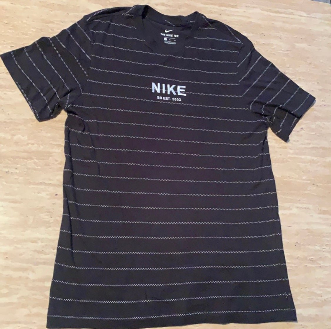 Nike SB pinstripe tee - Black - New without tags - size medium