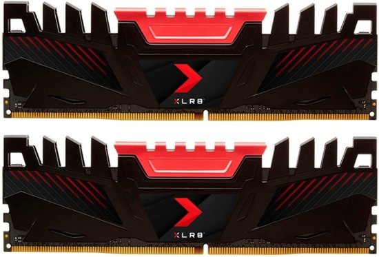 PNY - XLR8 Gaming 16GB (2x8GB) 3200MHz DDR4 DRAM (PC4-25600) CL16 1.35V Dual Cha