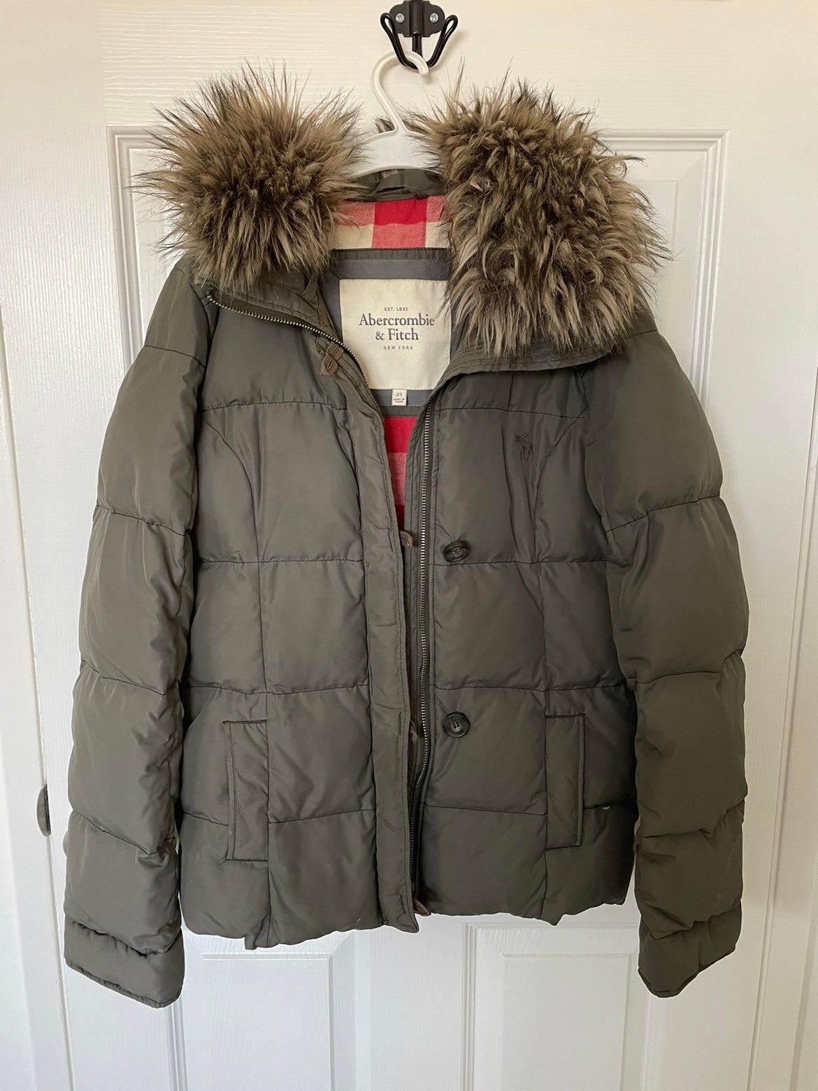 abercrombie and fitch down puffer coat