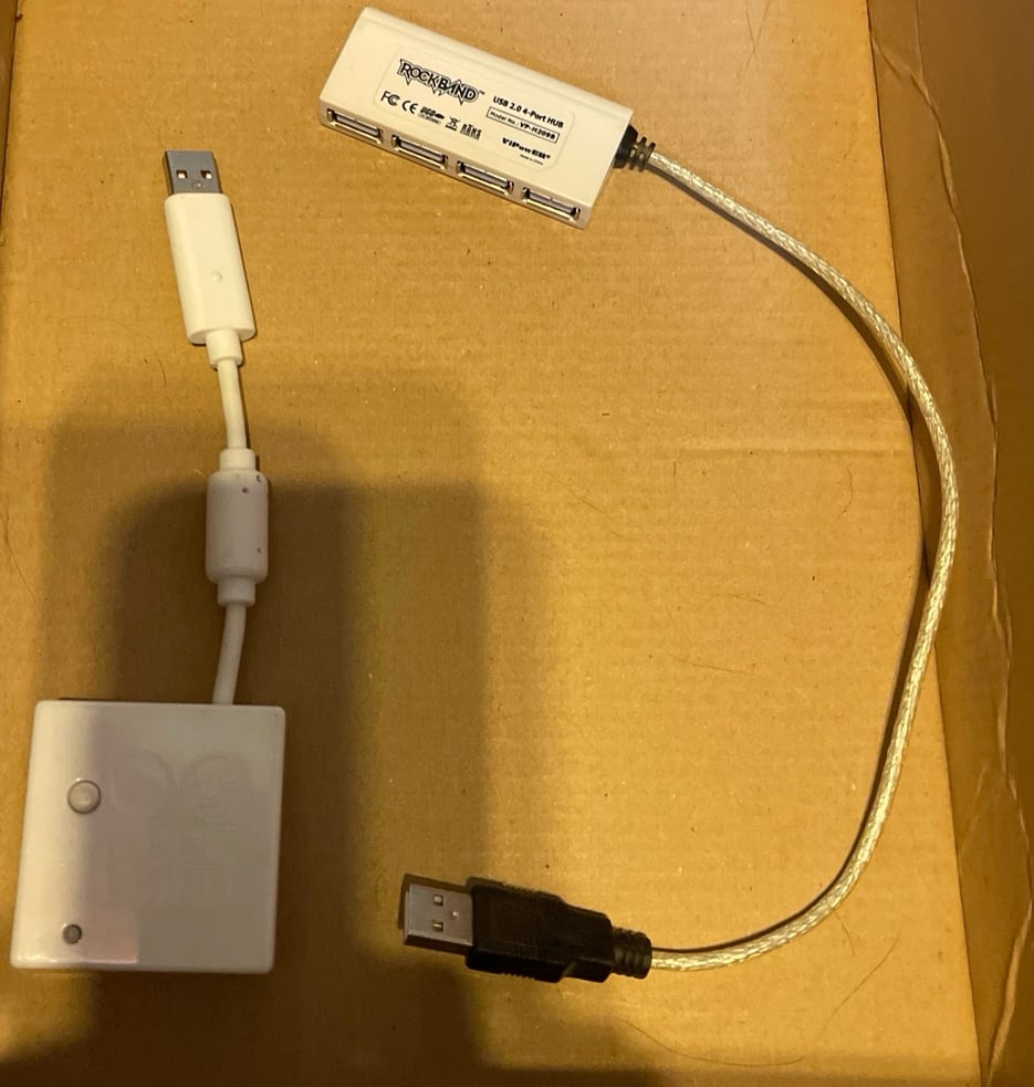 Rockvand USB adapter and wireless guitar dongle