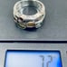 Effy BH 925 Silver + 18k Gold Amethyst Aquamarine Citrine Gemstone Ring Size 7.5