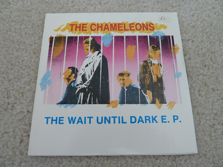 Wait until dark EP by The Chameleons very rare UK 7 Vinyl single 1986