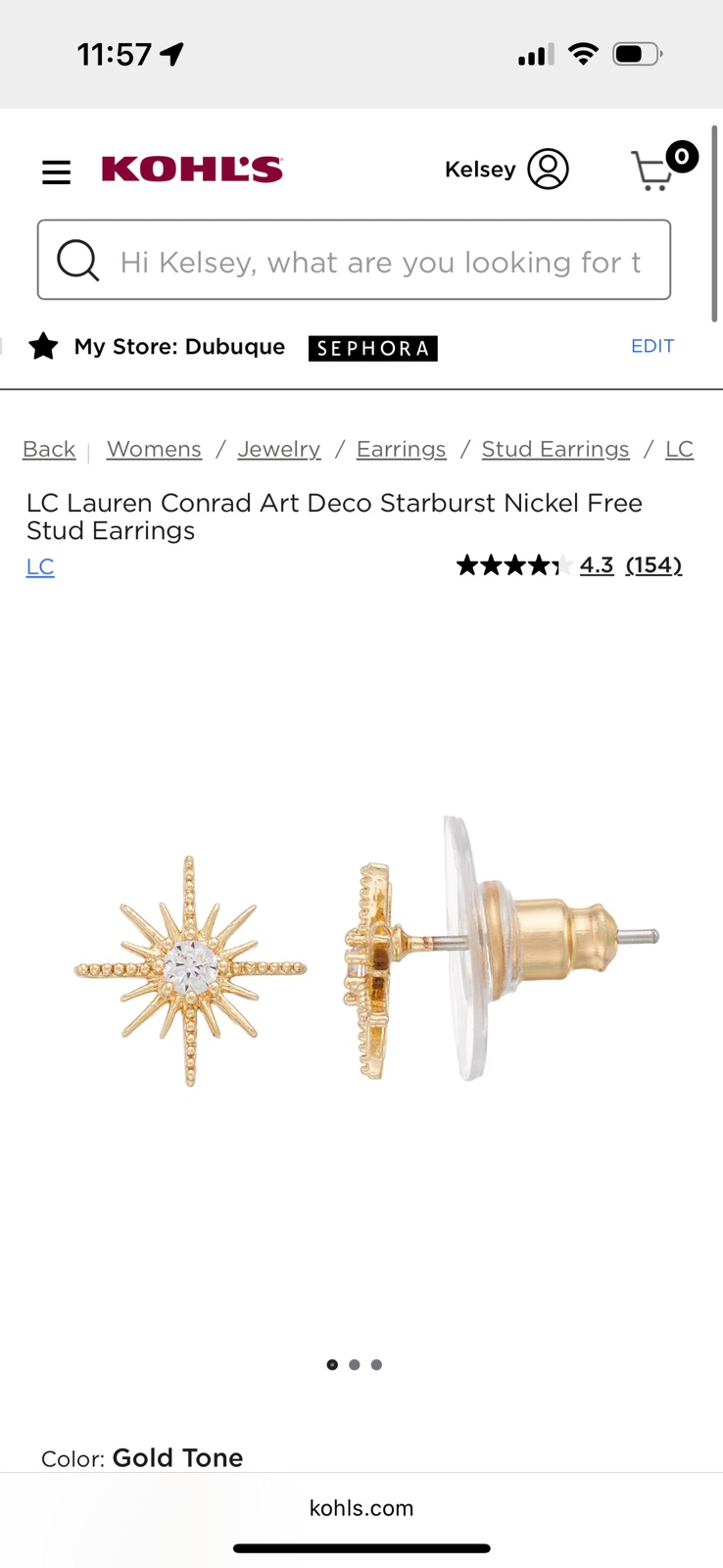 Lauren Conrad Earrings - New