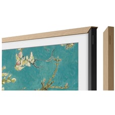 Samsung 65 The Frame Bezel - Modern Teak (2021) Customizable NIB