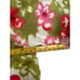 Renee Vintage Floral Housecoat Pockets Red Pink Zipper In Front Read See Pic
