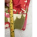 Renee Vintage Floral Housecoat Pockets Red Pink Zipper In Front Read See Pic