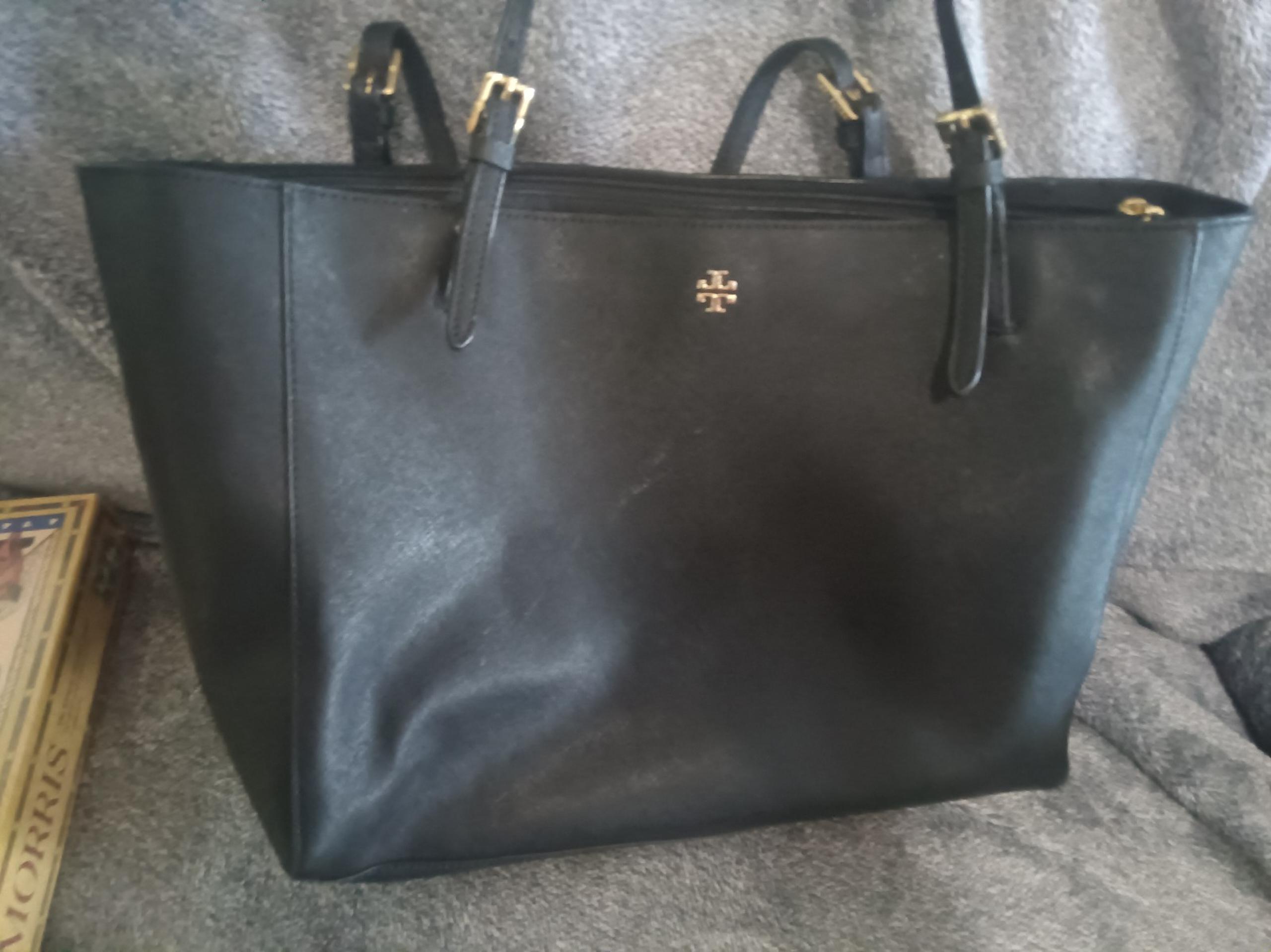 Tory Burch, Ella Nylon and leather trim shoulder Bag