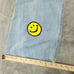 Levi's Jeans Womens Measured 31x29 Smiley Face Denim Light Wash Flare