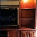 6 piece entertainment center.