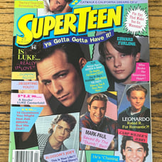 Super Teen Magazine April 1993 Luke Perry Eddie Furlong Leonardo DiCaprio
