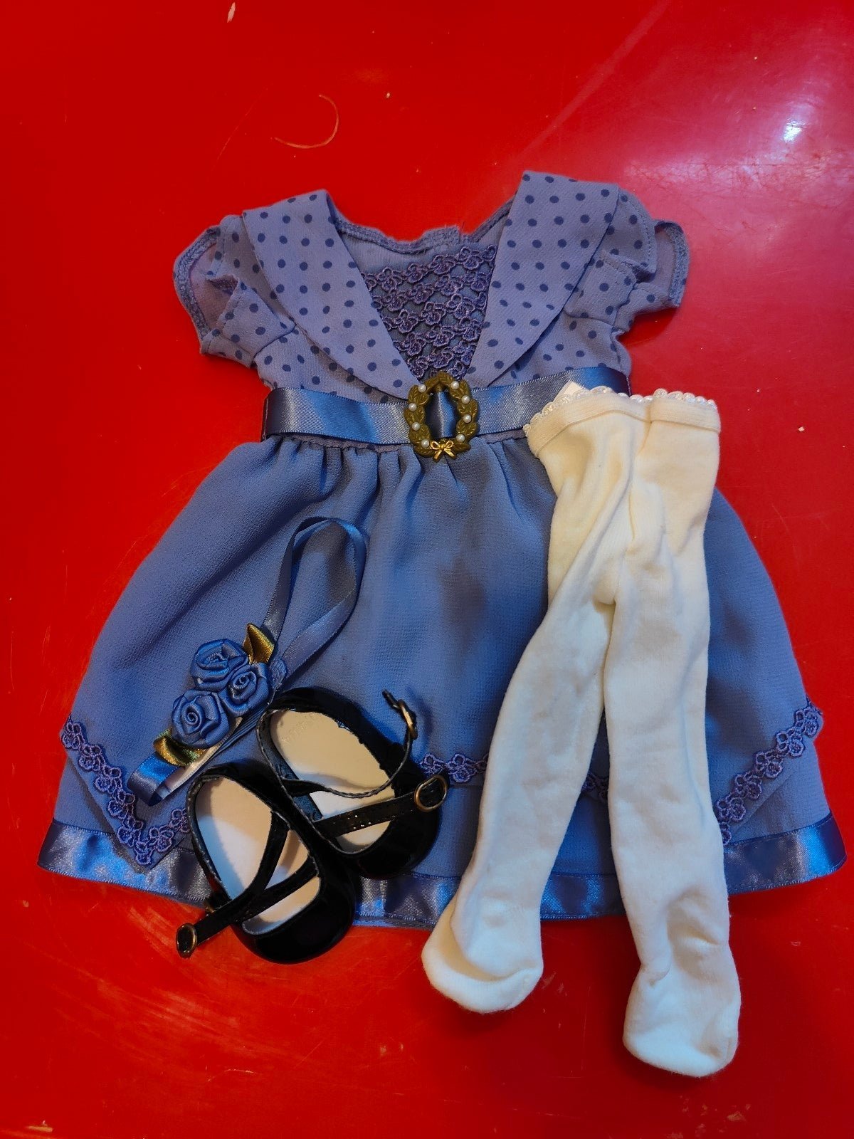 American Girl Rebecca holiday outtit