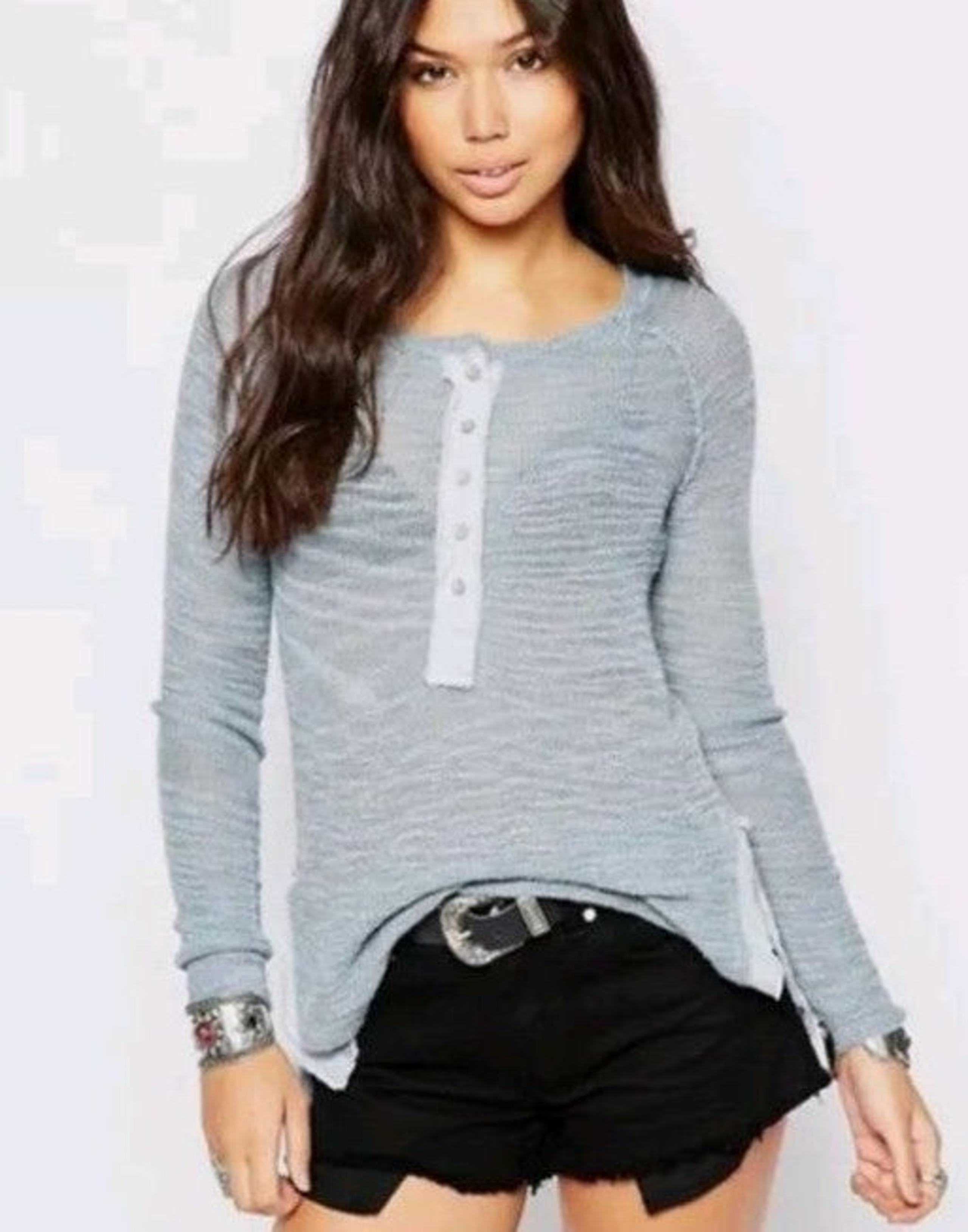 Free People Mountain Song Henley Sweater