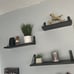 Wall Shelves for Bedroom Decor, Floating Shelves for Wall Storage, Set of 3