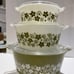 EUC- 1970 Pyrex Spring Blossom Bake & Serve