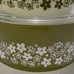 EUC- 1970 Pyrex Spring Blossom Bake & Serve