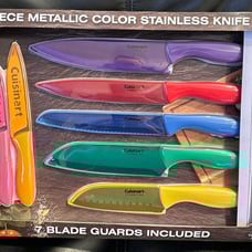 Cuisinart Classic 7 Pieces Metallic Color Stainless Knife Set