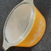 Pyrex Butterfly Gold 474-B Casserole Dish w/Lid 2nd Edition
