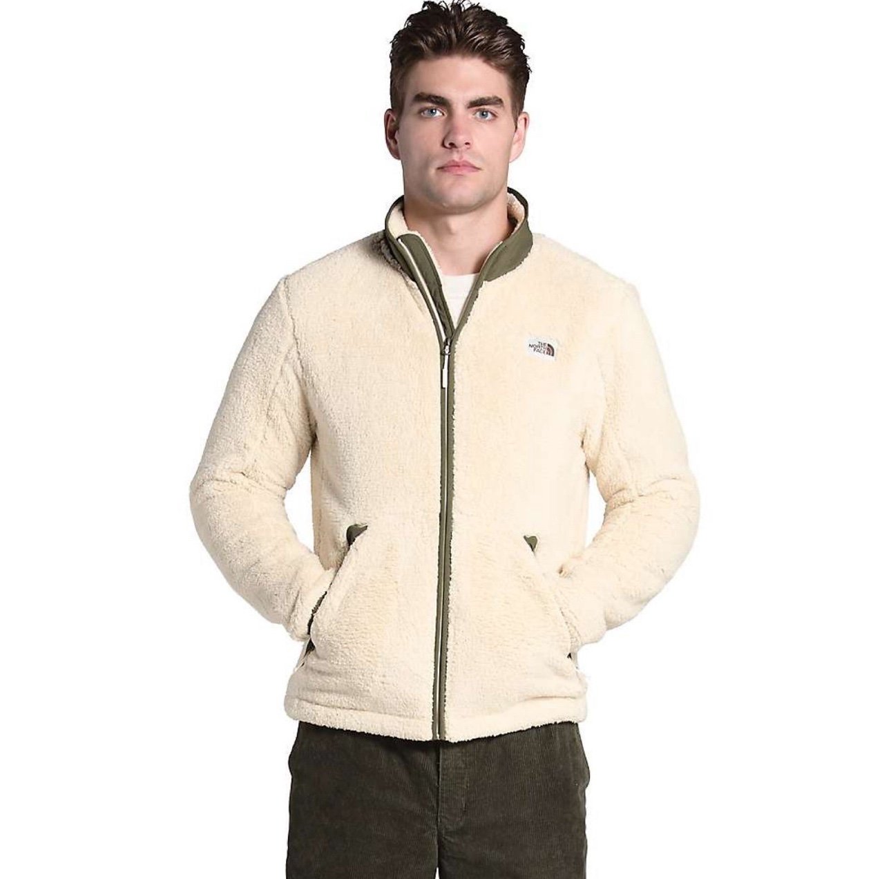 the north face men's campshire full zip fleece jacket