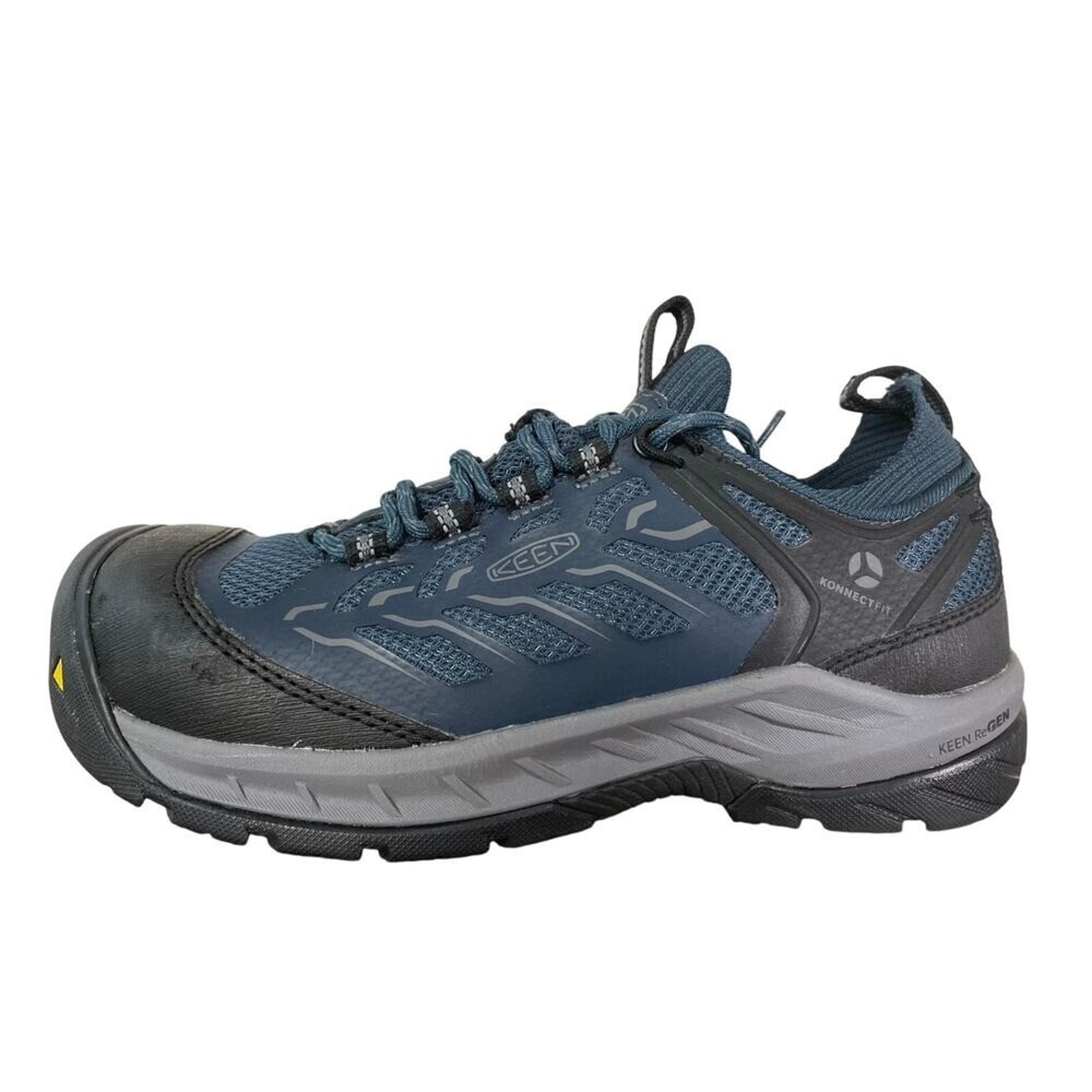 Keen Utility Flint II Steel Toe Work Shoes Women's 7 Blue EH Slip Resistant