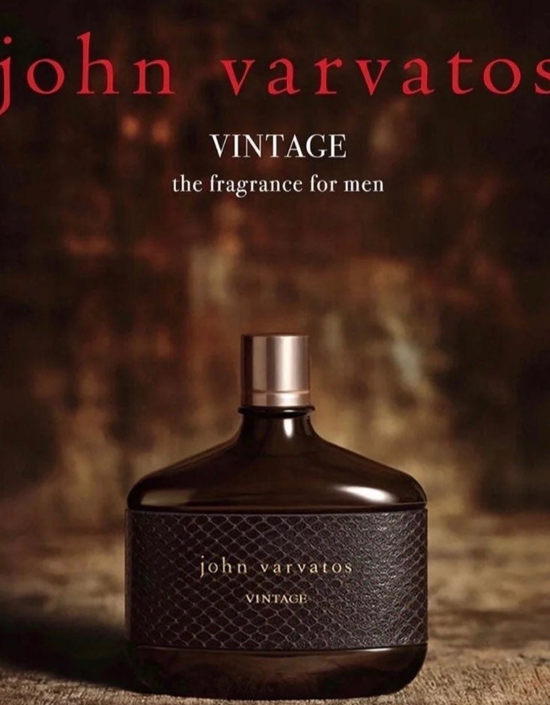 JOHN VARVATOS VINTAGE COLOGNE 4.2 OZ + DOPP/TOILETRY CASE + BEAUTY GIFT