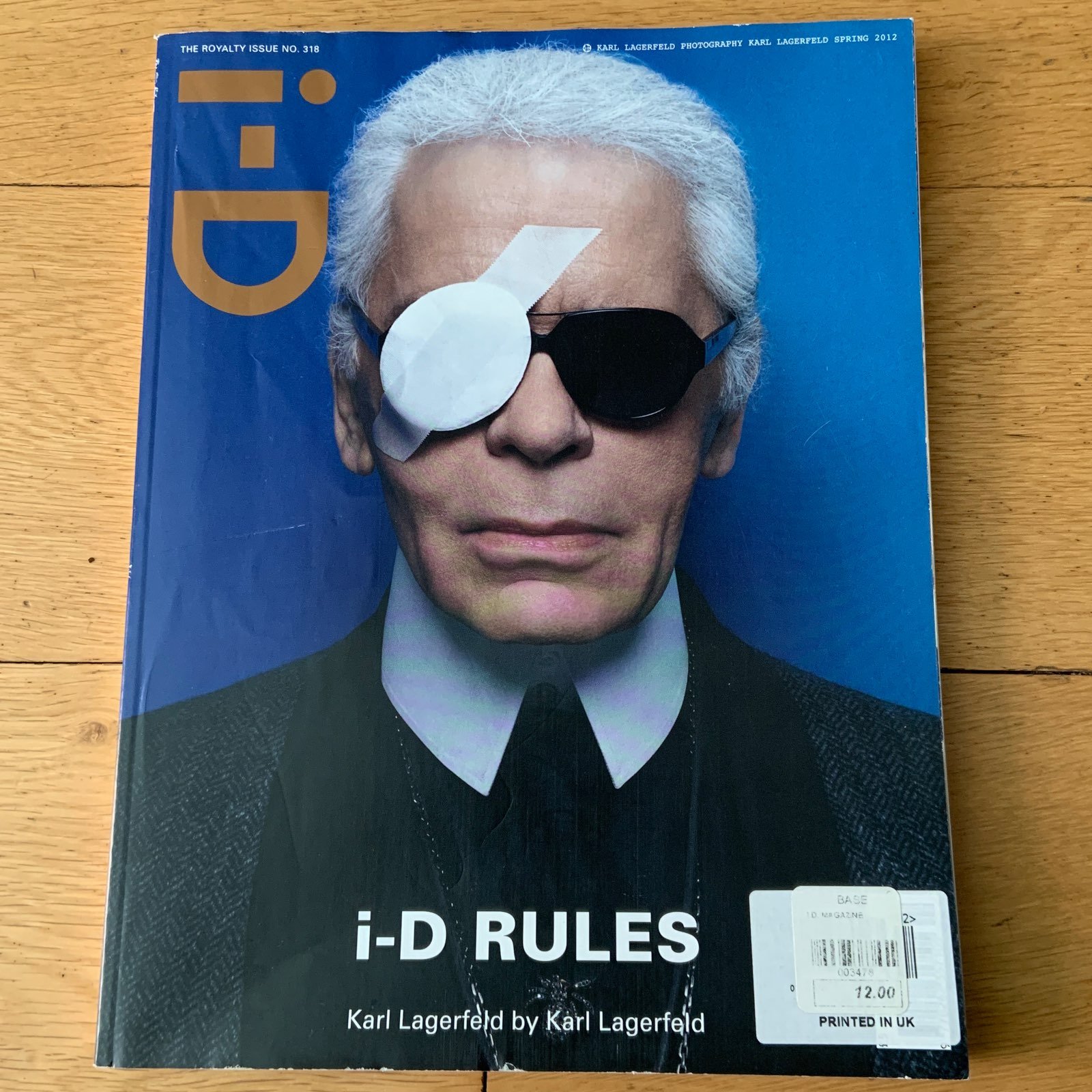 I-D Magazine Karl Lagerfeld Spring 2012