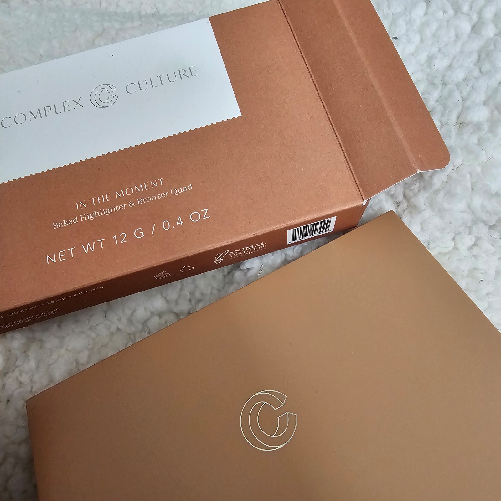 Complex Culture In The Moment Baked Highlighter & Bronzer Quad