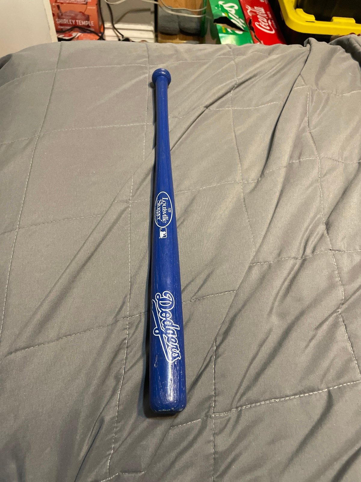 Los Angeles Dodgers 18 Promotional Blue Louisville Slugger Bat World Series
