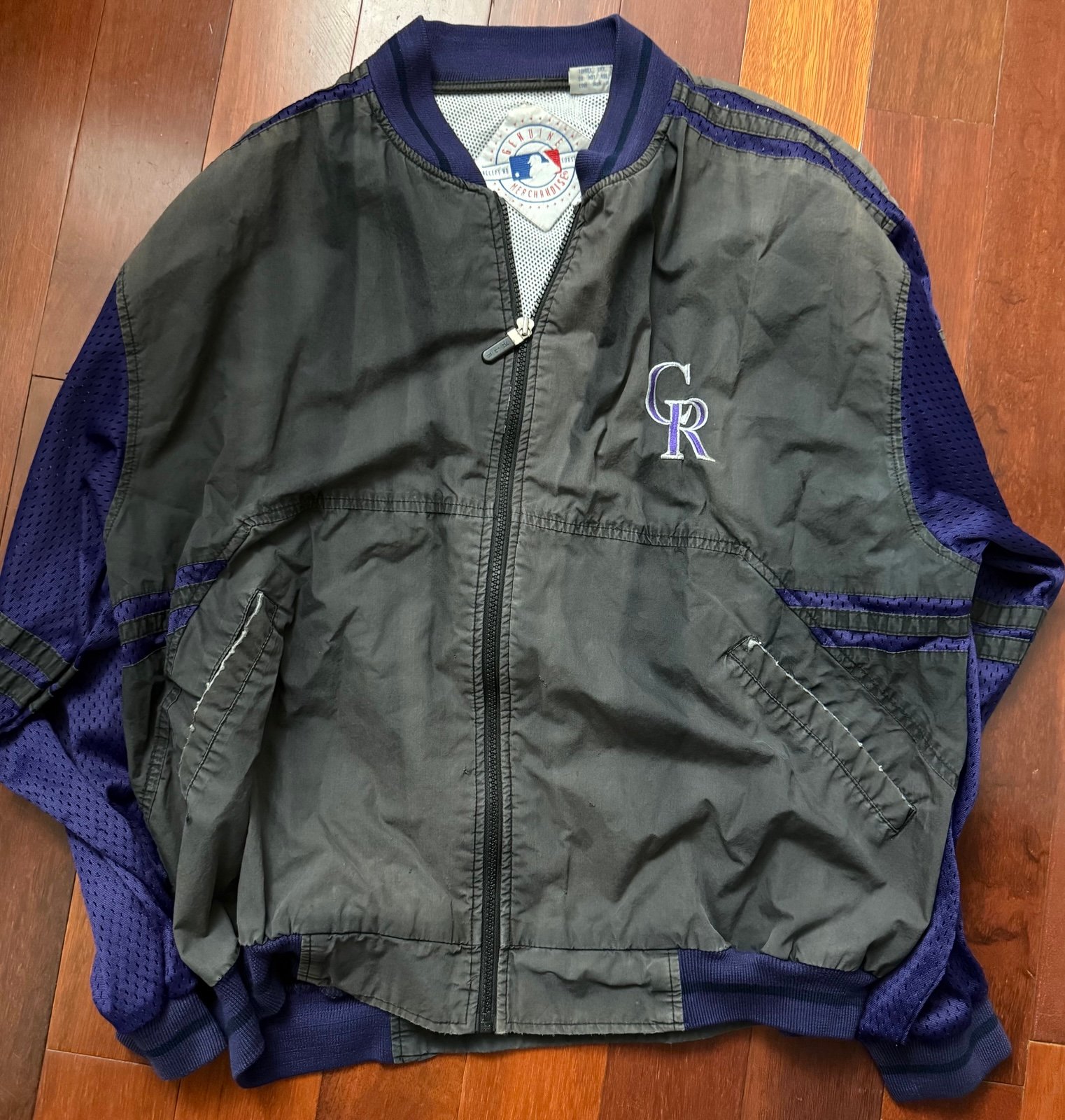 Colorado Rockies Vintage Sports Jacket