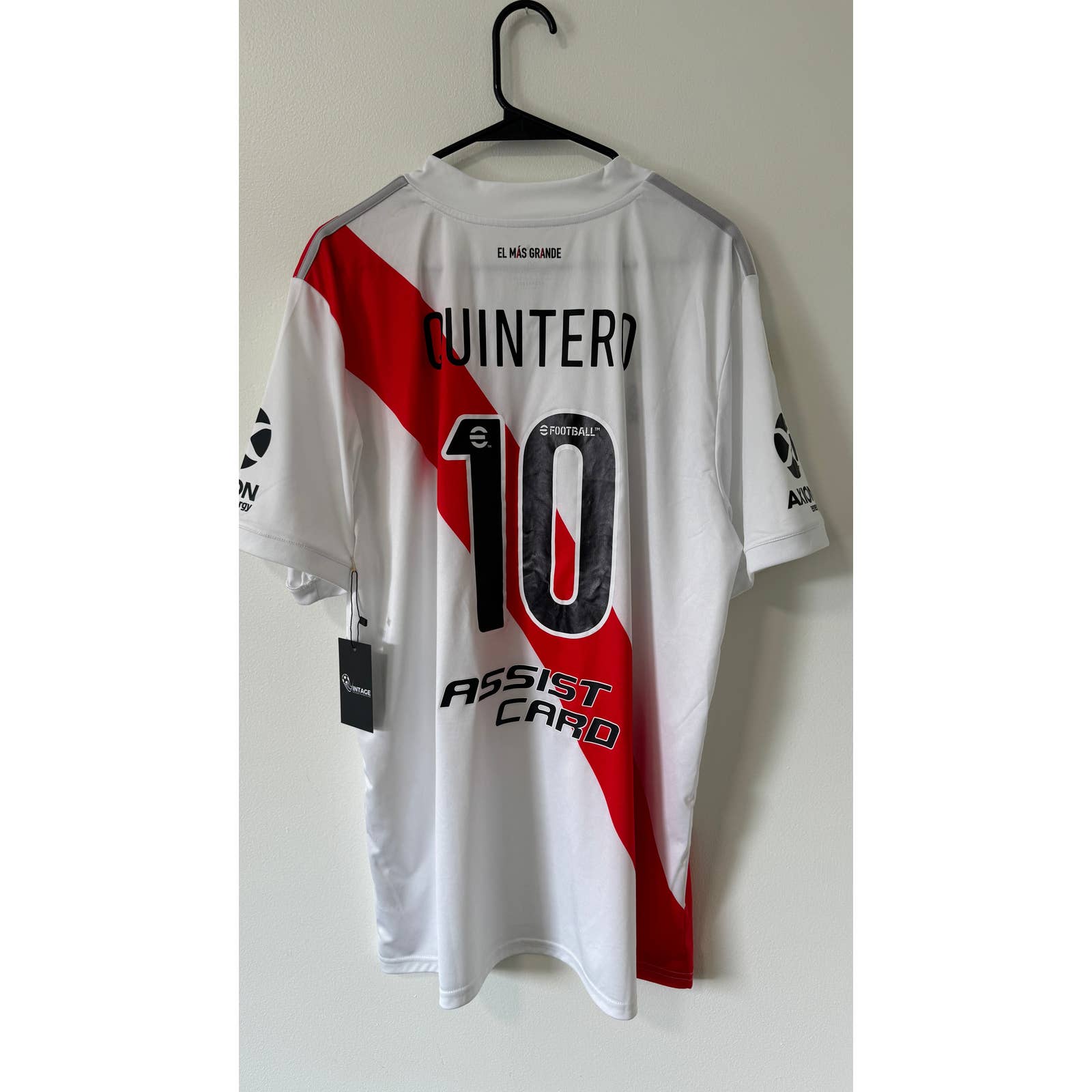 River Plate Home 2020/21 Juanfer Quintero #10