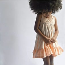 Omi Jo | Well Dressed Wolf Aunt Heart Striped Peaches & Cream Tunic Set