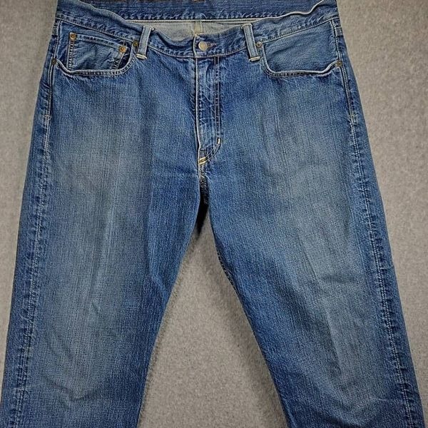 Polo Ralph Lauren Mens Size 36x34 Blue Denim 867 Classic Fit Jeans 100% Cotton