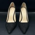 Stuart Weitzman Stuart Power 85 Black Suede Stiletto Pumps Women's Size 5B