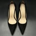 Stuart Weitzman Stuart Power 85 Black Suede Stiletto Pumps Women's Size 5B