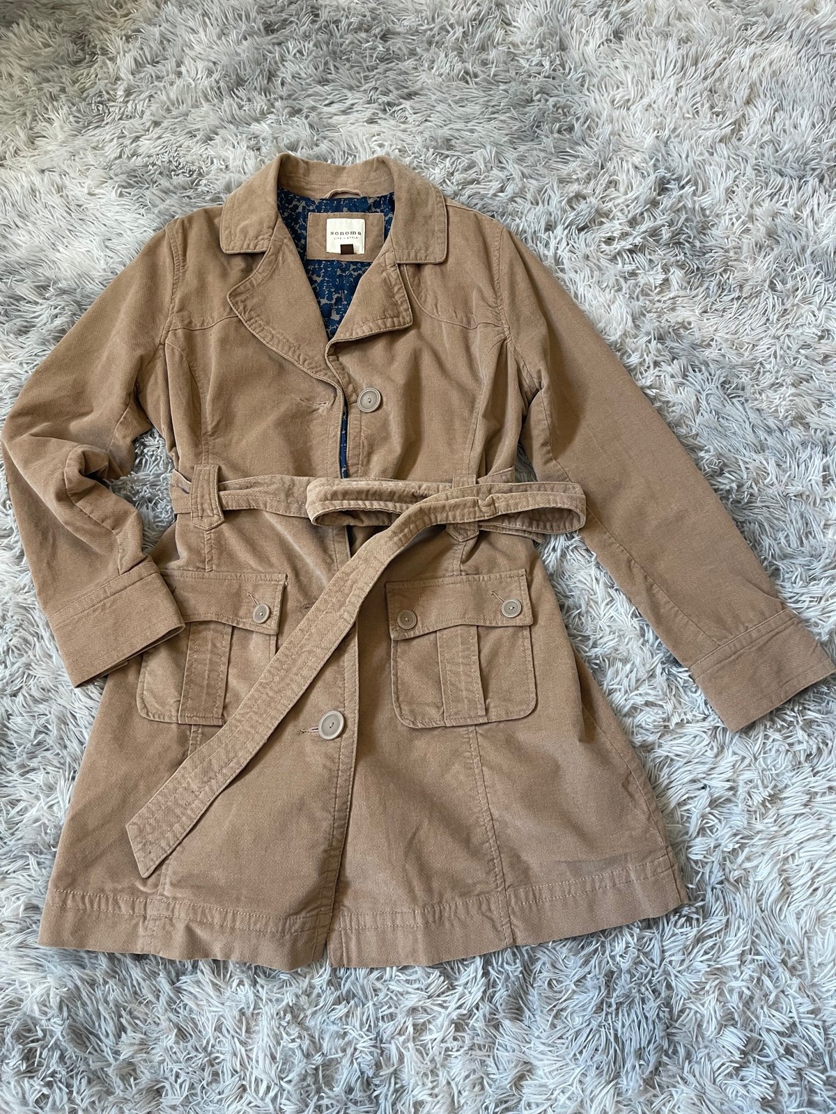 Sonoma Tan Trench Coat