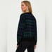 Beach Riot Joey Sweater Wintergreen Plaid XL