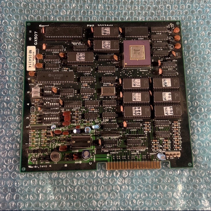 Original Konami Jail Break Arcade Video Game PCB Board B29