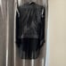KILL CITY Fringe Denim Jacket XS Dark Gray
