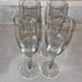 Pierre Cardin Lot of 4 “Bleu Marine” Champagne Flute Crystal Glass New in Box