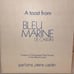 Pierre Cardin Lot of 4 “Bleu Marine” Champagne Flute Crystal Glass New in Box