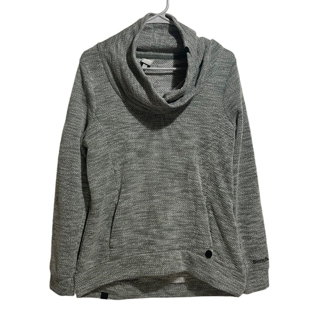 Cowl neck athletic sweatshirt cheap